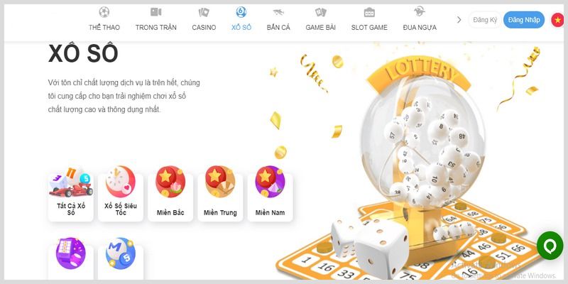 Xổ số 8xbet