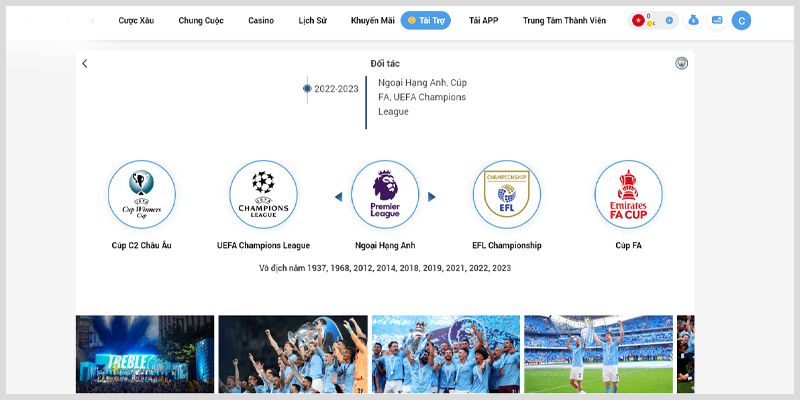 Cơ hội của khách hàng tại 8xbet man city deal