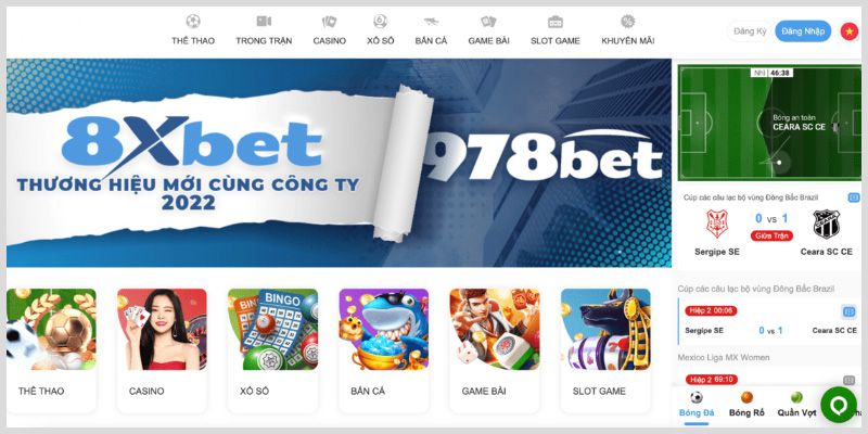 Giới thiệu khái quát về đăng nhập 8xbet