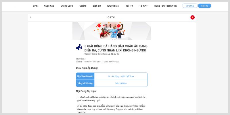 Lưu ý về những chương trình khuyến mãi Nhà cái 8xbet li